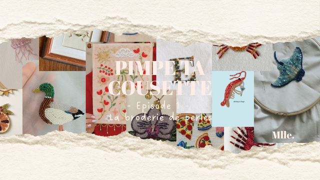 La personnalisation avec de la broderie de perles