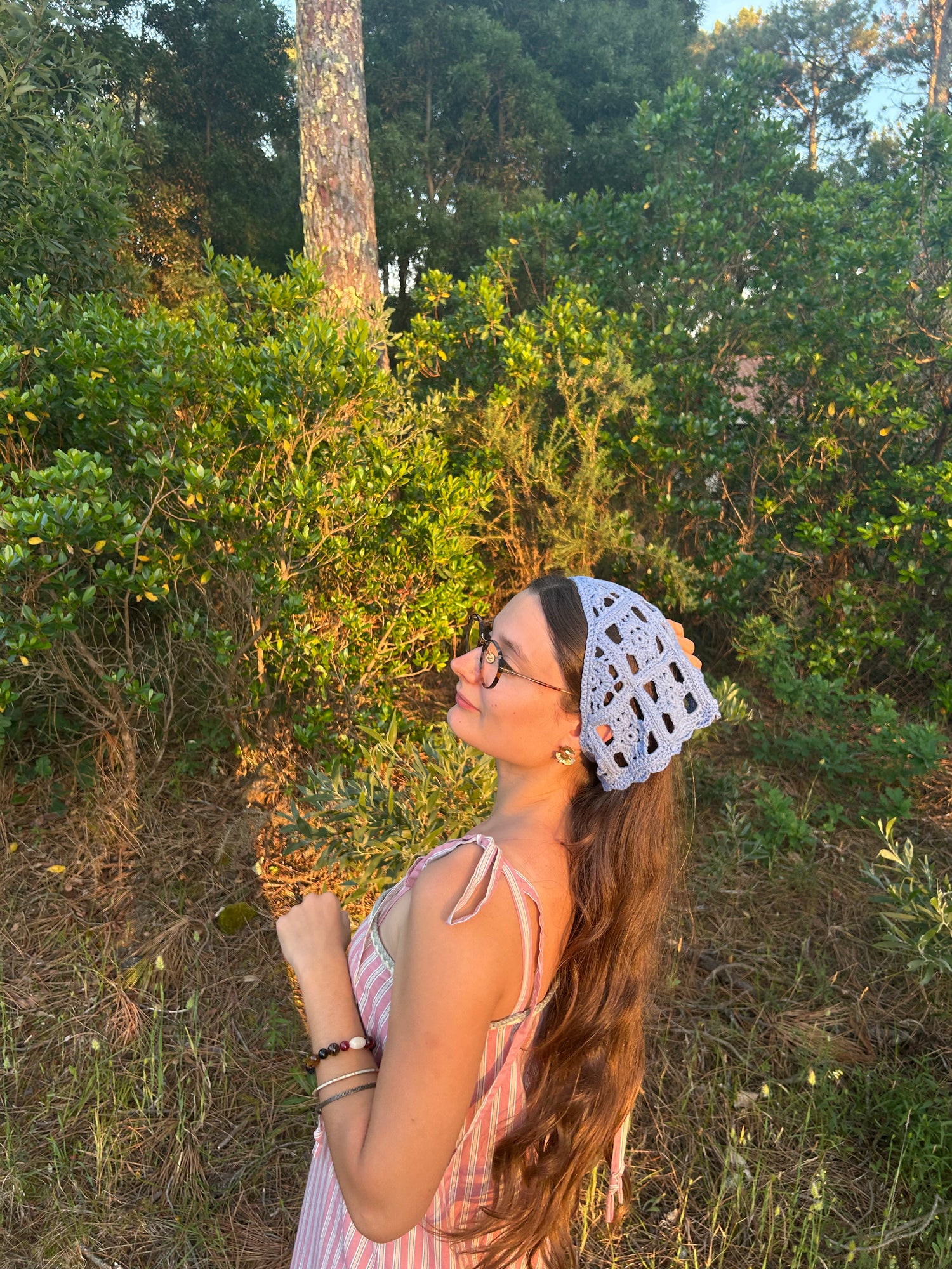Le bandana - crochet - PDF