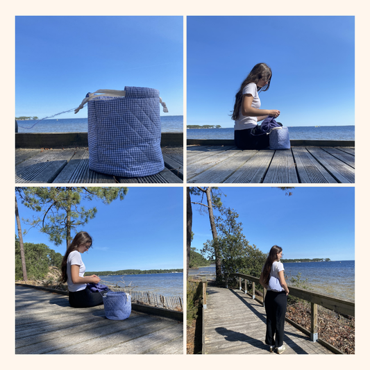 Le sac à projet - couture - atelier